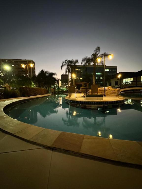 Flat Na Barra Da Tijuca 905 Premium - Com Cozinha, Microondas, Fogao Cooktop, Estacionamento, Balsa Praia, Academia, Muito Lindo, Confortavel E Aconchegante Apartment
