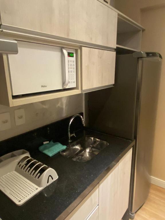 Flat Na Barra Da Tijuca 905 Premium - Com Cozinha, Microondas, Fogao Cooktop, Estacionamento, Balsa Praia, Academia, Muito Lindo, Confortavel E Aconchegante Apartment *