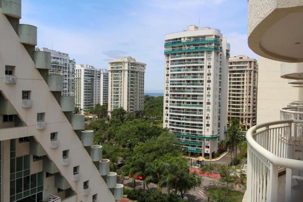 Flat Na Barra Da Tijuca 905 Premium - Com Cozinha, Microondas, Fogao Cooktop, Estacionamento, Balsa Praia, Academia, Muito Lindo, Confortavel E Aconchegante