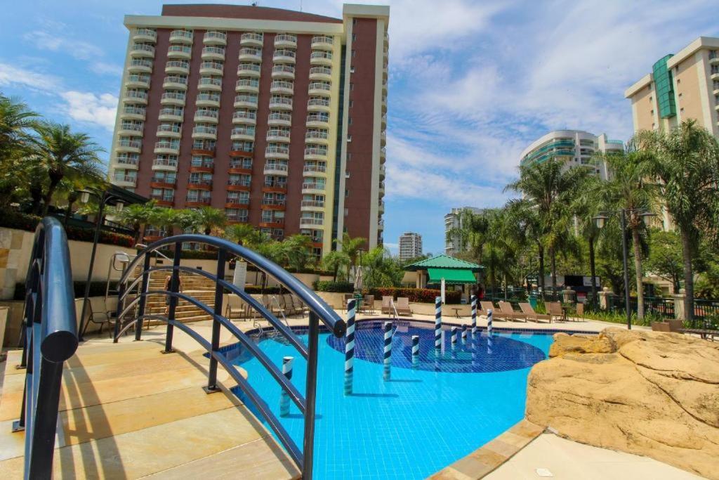 Apartamento Flat Na Barra Da Tijuca 905 Premium - Com Cozinha, Microondas, Fogao Cooktop, Estacionamento, Balsa Praia, Academia, Muito Lindo, Confortavel E Aconchegante *