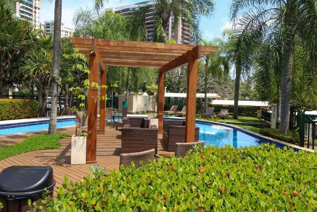 Flat Na Barra Da Tijuca 905 Premium - Com Cozinha, Microondas, Fogao Cooktop, Estacionamento, Balsa Praia, Academia, Muito Lindo, Confortavel E Aconchegante Apartamento *