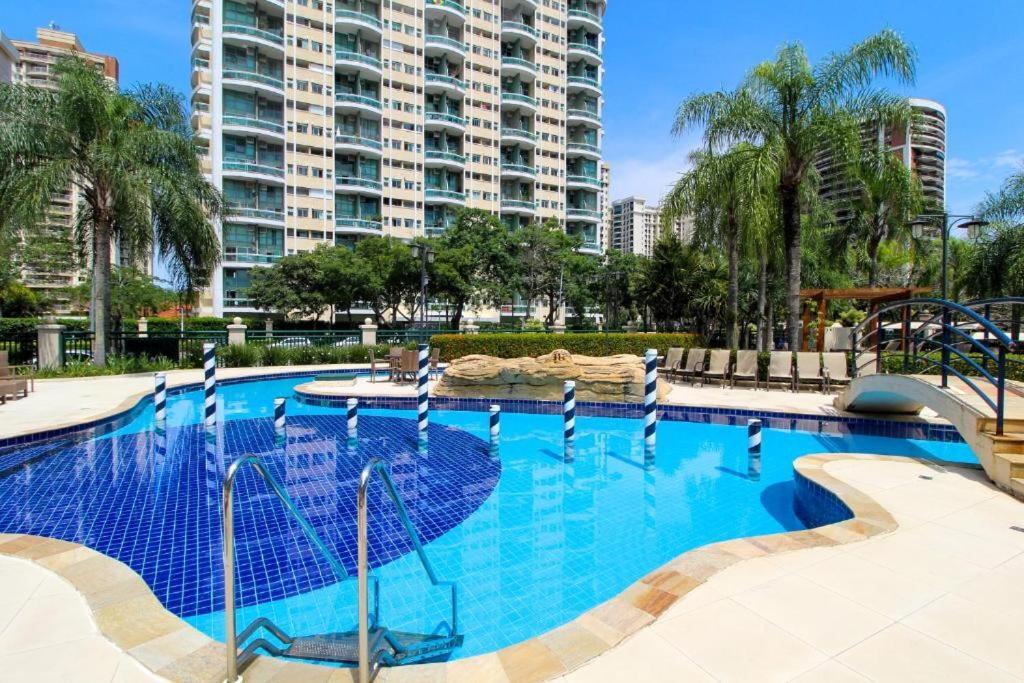 Apartamento Flat Na Barra Da Tijuca 905 Premium - Com Cozinha, Microondas, Fogao Cooktop, Estacionamento, Balsa Praia, Academia, Muito Lindo, Confortavel E Aconchegante *