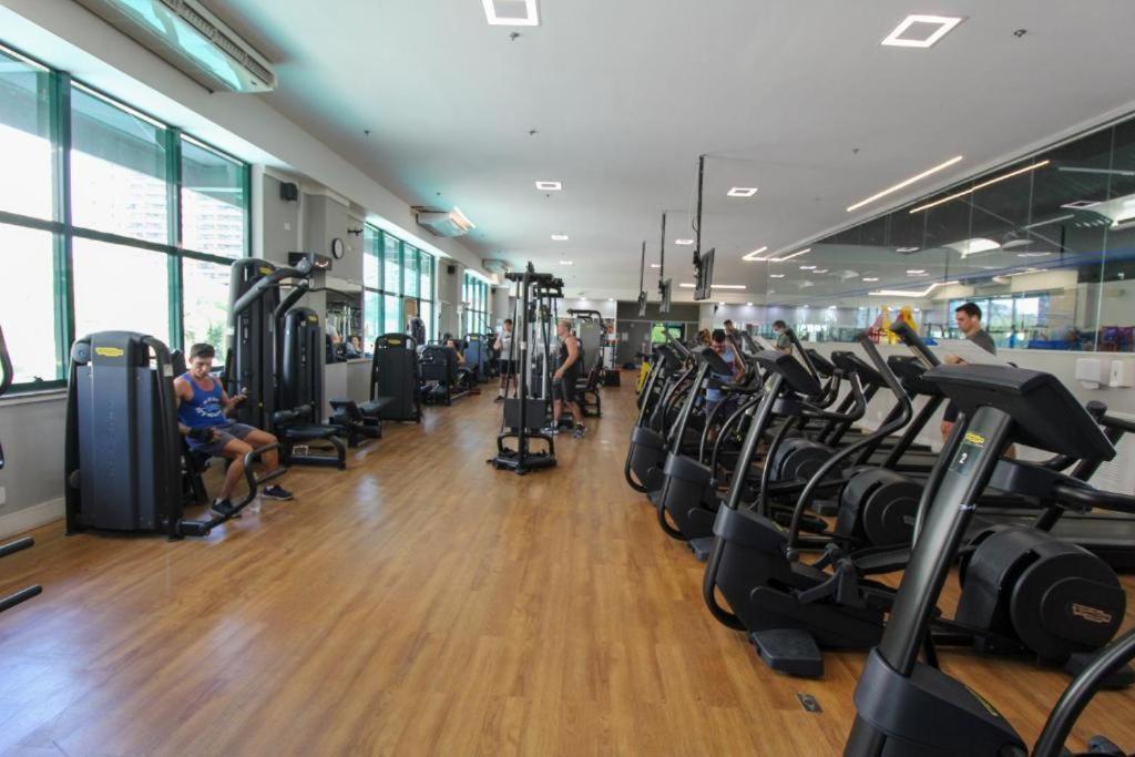 Flat Na Barra Da Tijuca 905 Premium - Com Cozinha, Microondas, Fogao Cooktop, Estacionamento, Balsa Praia, Academia, Muito Lindo, Confortavel E Aconchegante * Rio de Janeiro