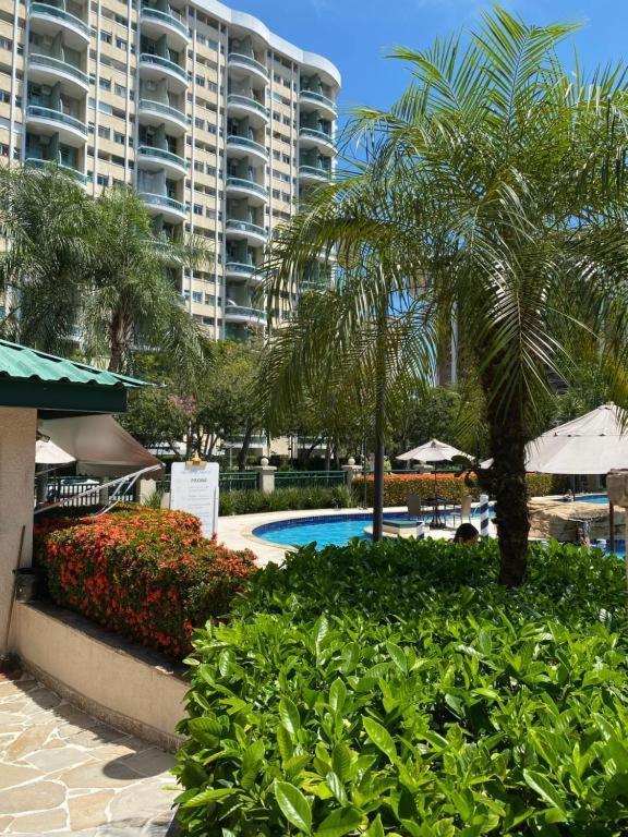 Flat Na Barra Da Tijuca 905 Premium - Com Cozinha, Microondas, Fogao Cooktop, Estacionamento, Balsa Praia, Academia, Muito Lindo, Confortavel E Aconchegante * Rio de Janeiro
